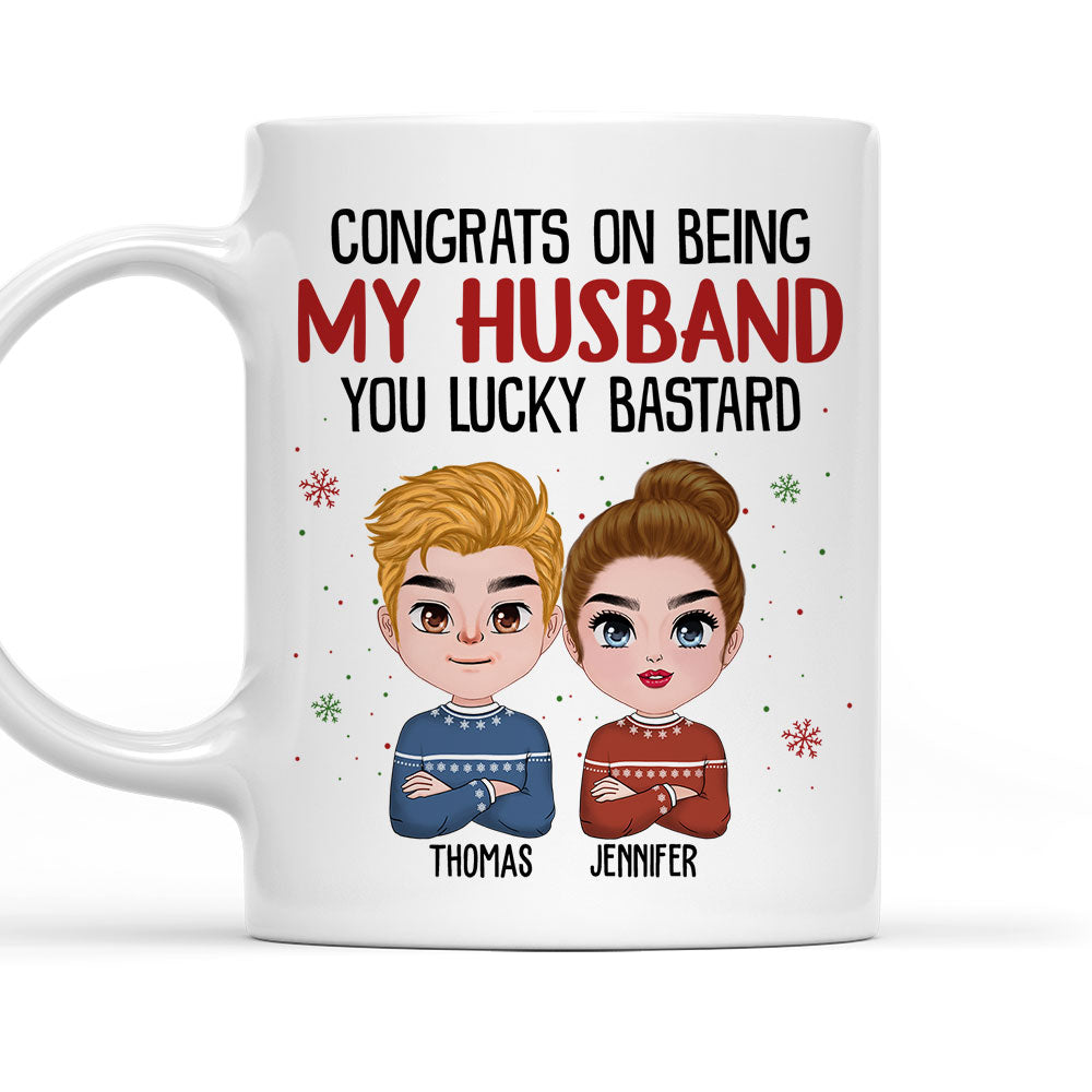 Personalized Custom 'Being My Husband' Coffee Mug - Ideal Gift for Pet Lovers