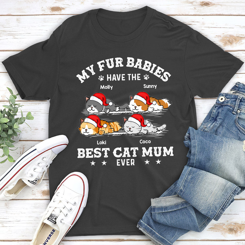 The Ultimate Personalized Custom Unisex Cat Dad T-shirt: Ideal Gift for Pet Lovers
