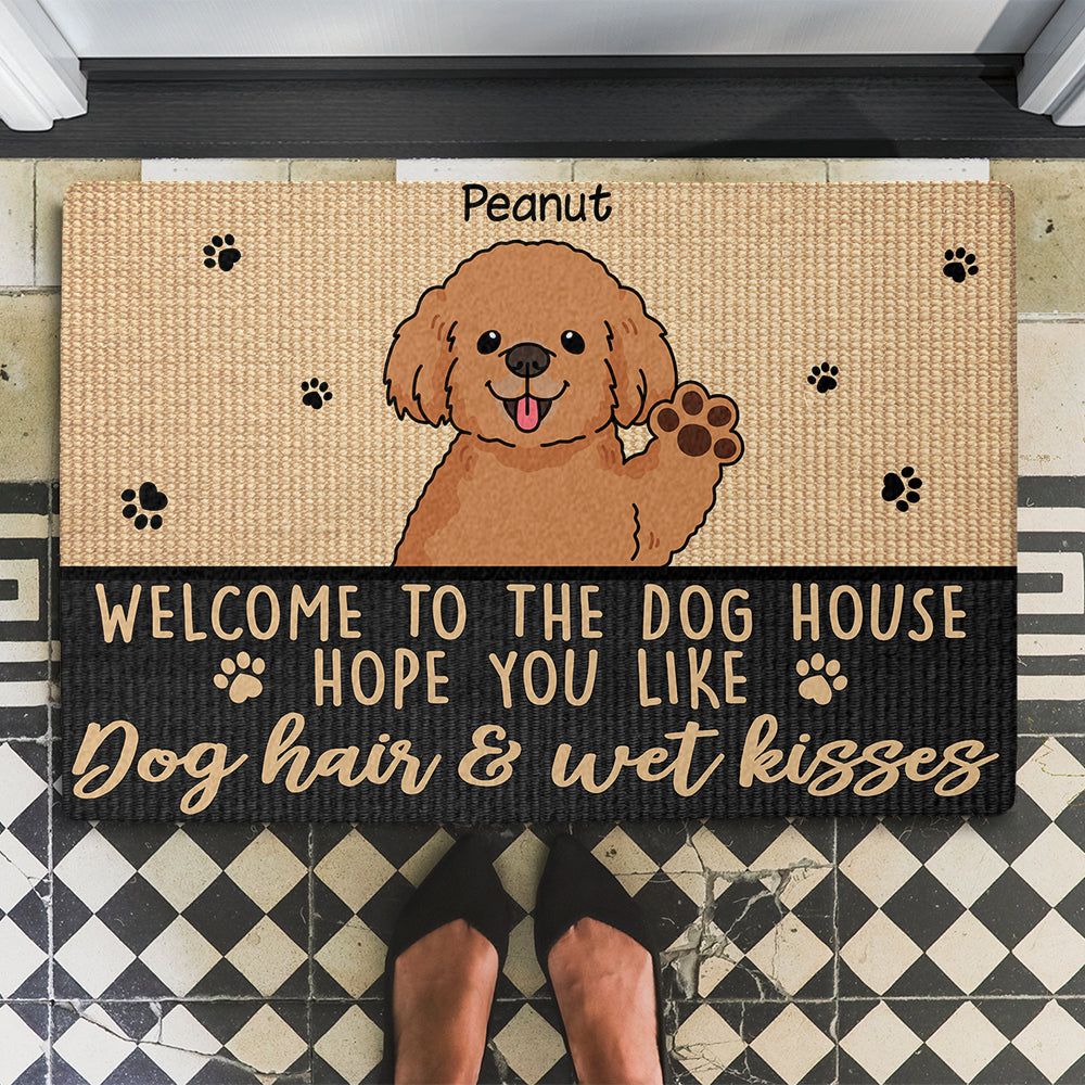 Customizable Dog Photo Doormat - Perfect for Dog Lovers