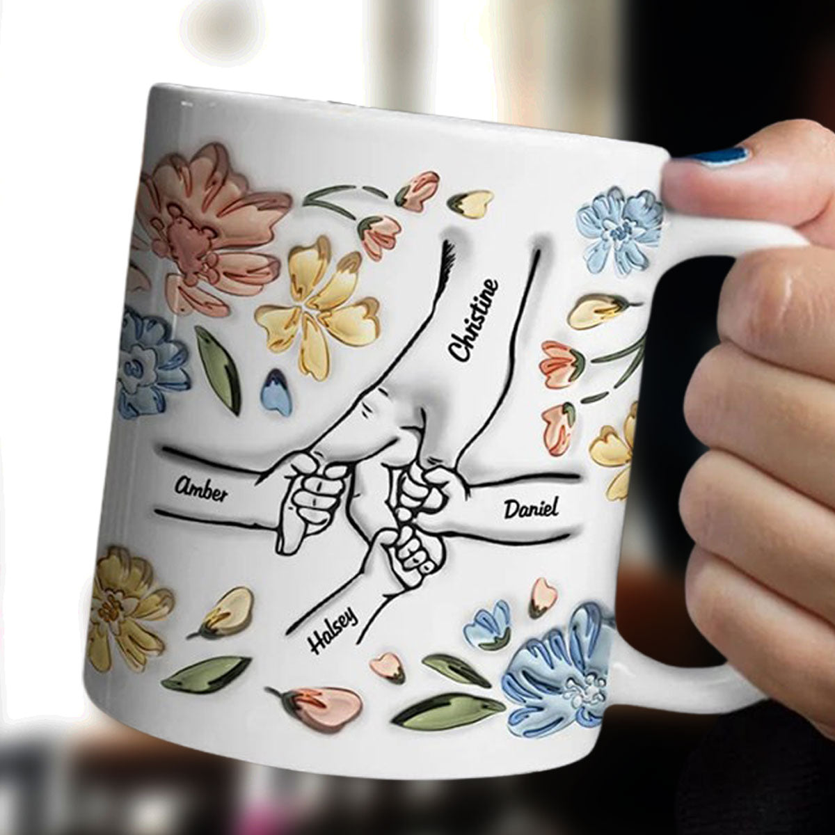 Personalized 3D Inflated Effect Mug: A Heartfelt Keepsake for Loved Ones