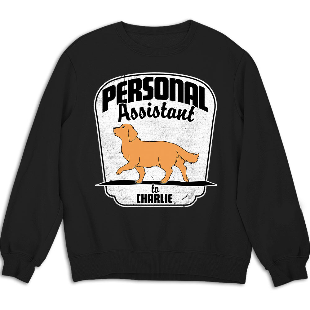 Personalized Custom Pet Lover's Sweatshirt - The Ideal Personal Assistant