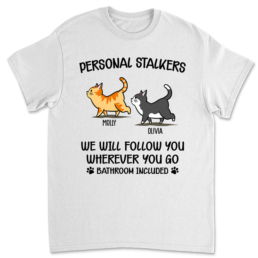 Personalized Custom Unisex T-shirt: Follow Your Pet Everywhere