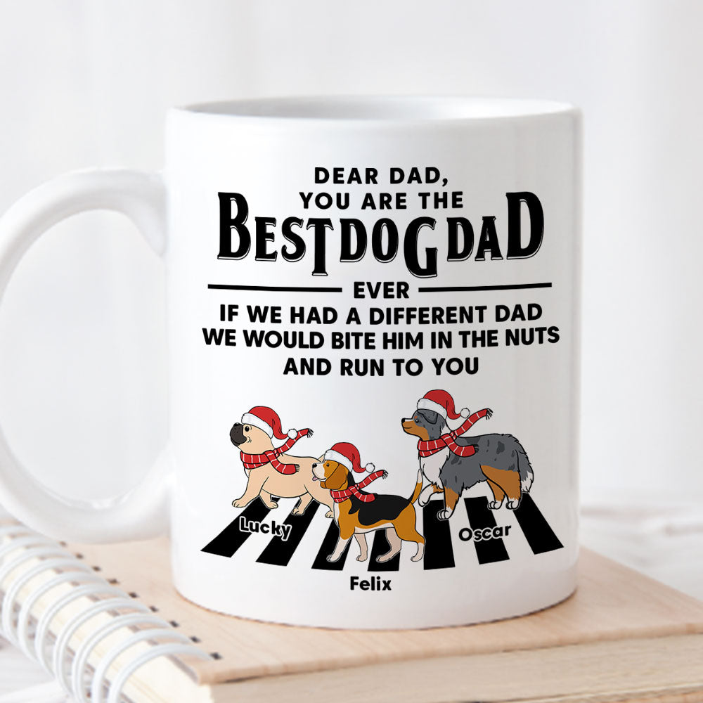 Run To You Christmas - Customizable Personalized Coffee Mug for Pet Lovers