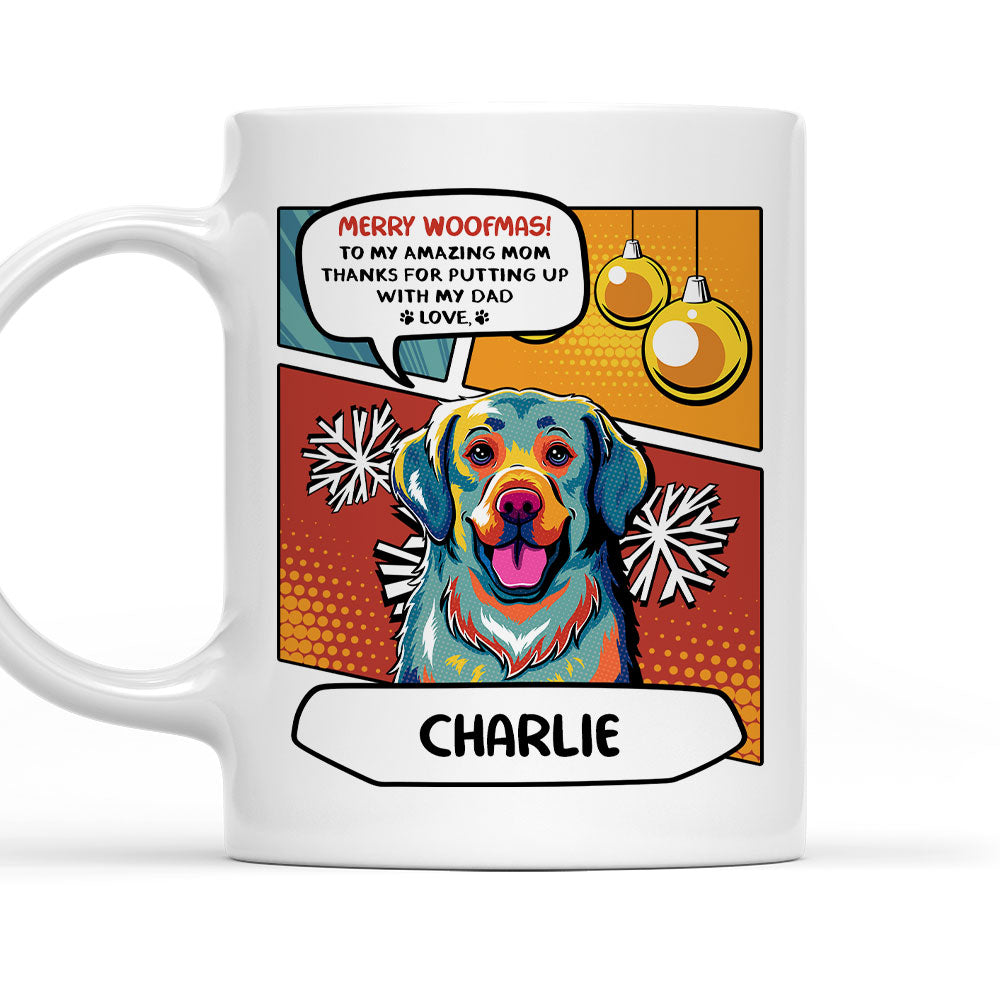 Personalized Christmas Custom Coffee Mug for Amazing Dads