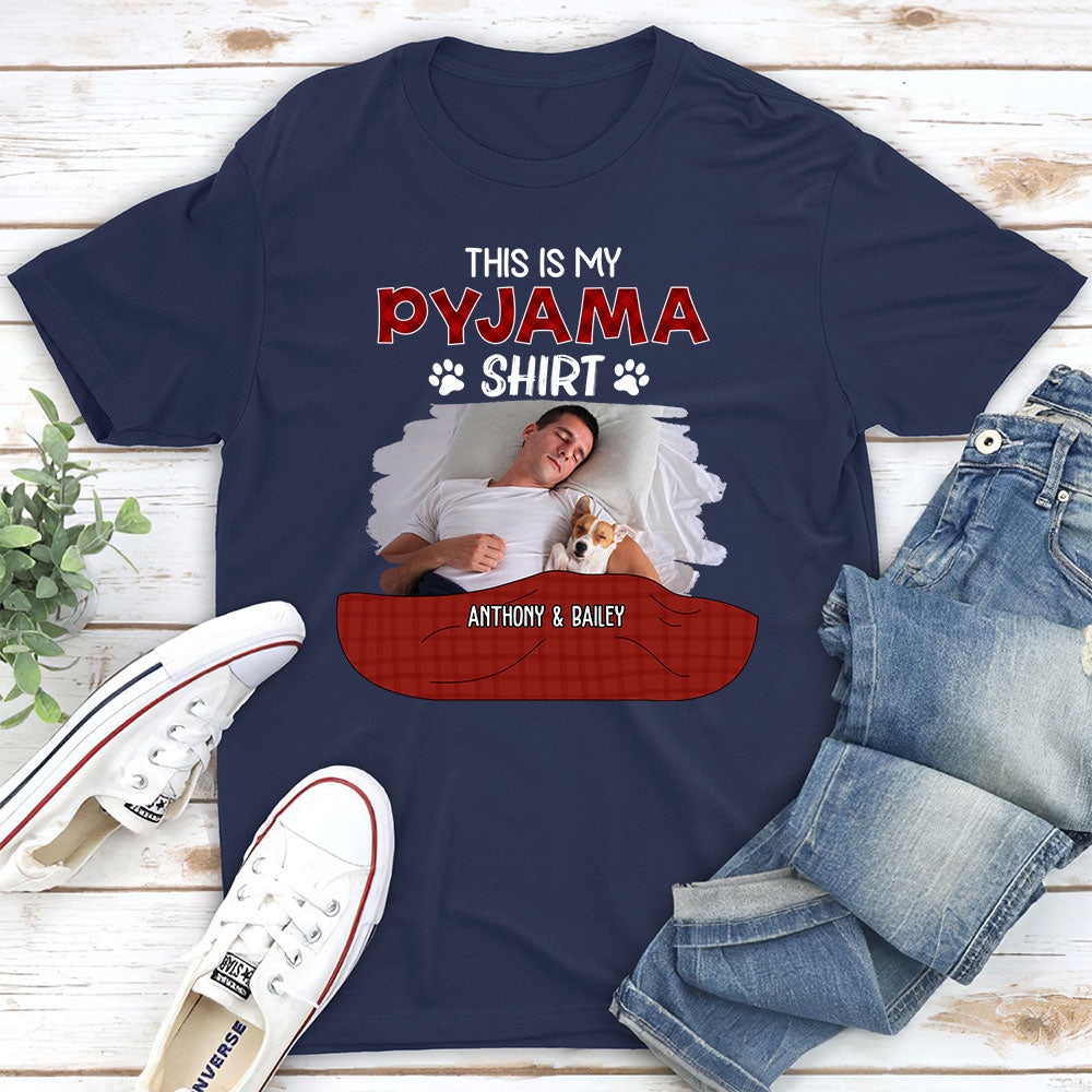 Personalized Custom Premium Pajama-Style Photo T-Shirt - Version 3