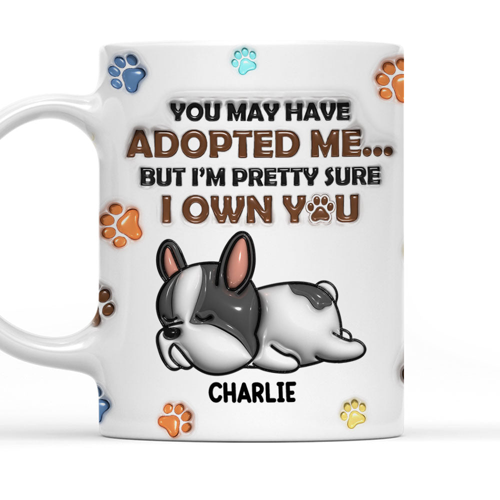 Custom Personalized 3D Inflated Effect Ceramic Mug for a Vigor - Filled Day