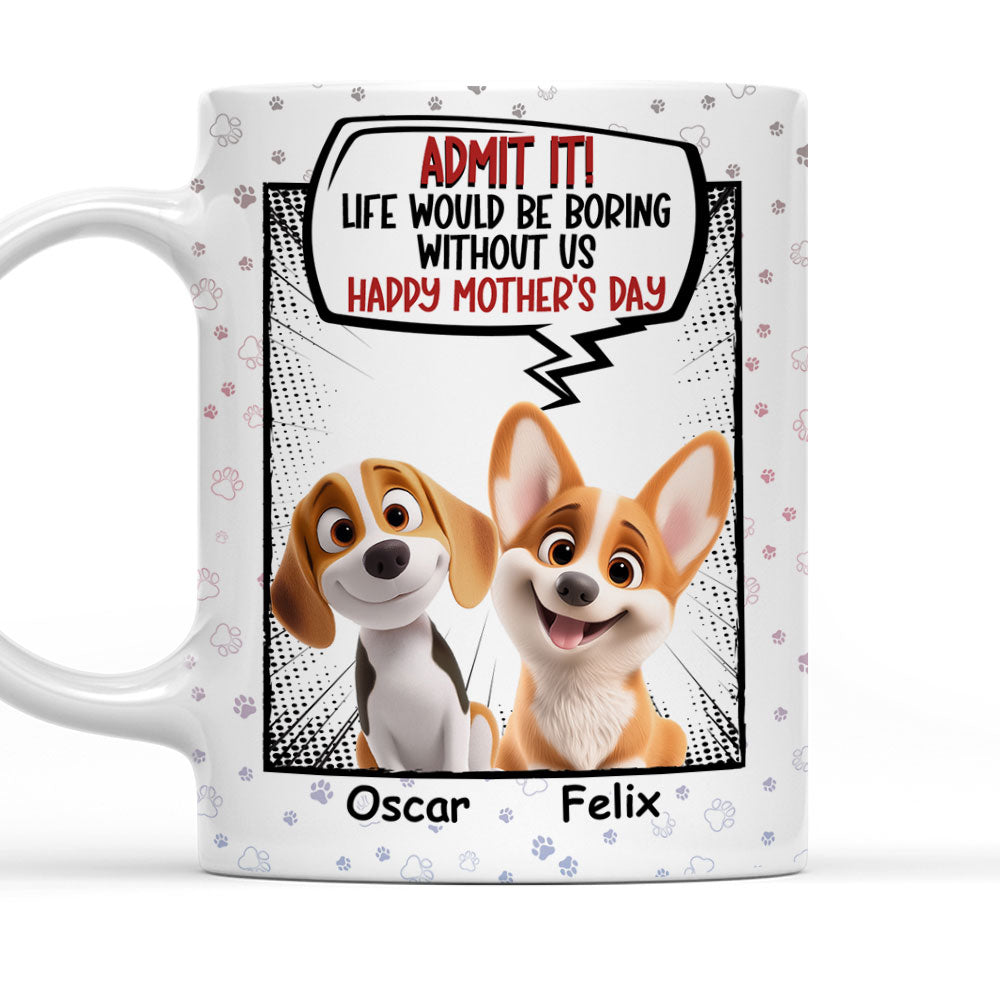 Personalized Custom Mug: Without Us, Without Fun - Ideal for All Beverages