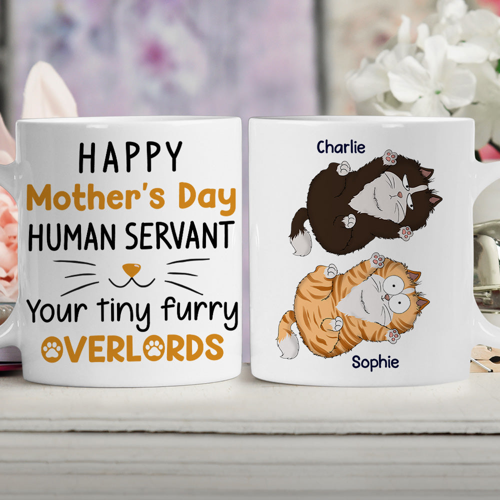 Personalized Custom Coffee Mug - Ideal Gifts for Your Tiny Furry Overlords Lovers