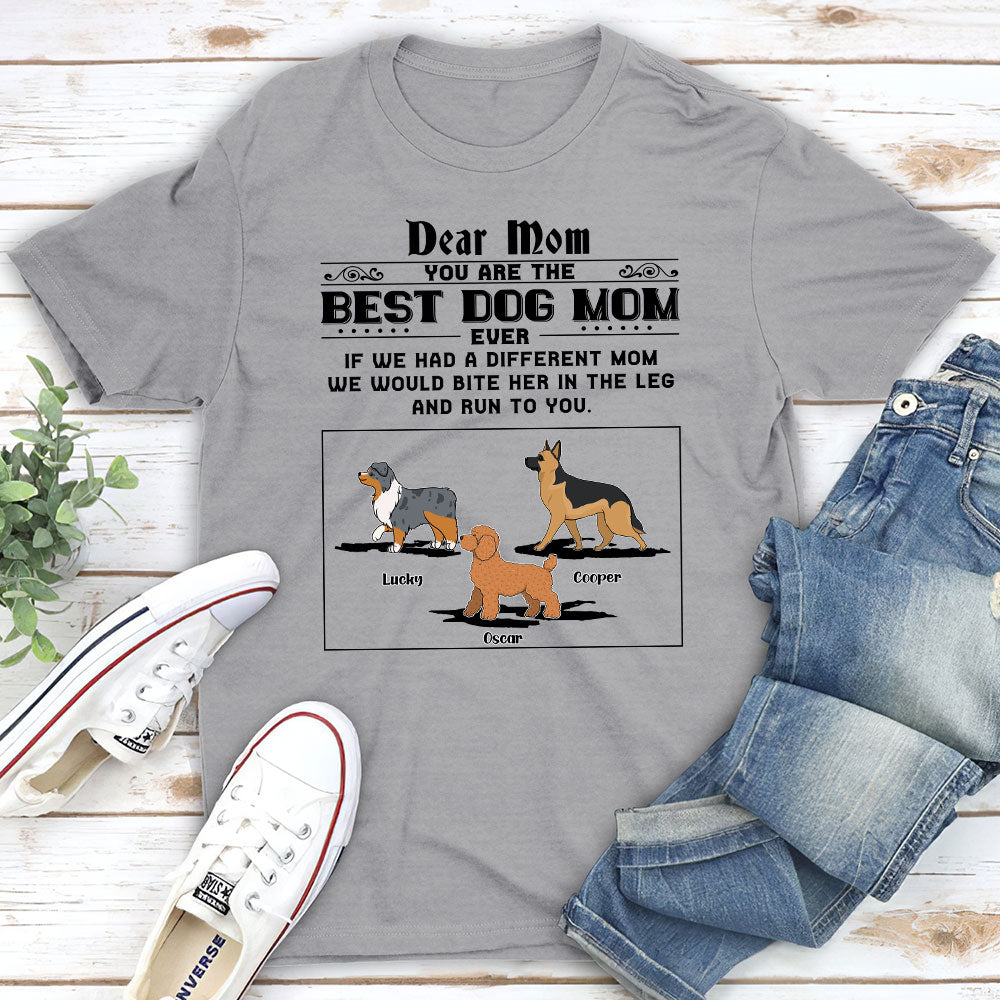 Personalized Unisex 'Bite The Leg' Pet Lover T-shirt