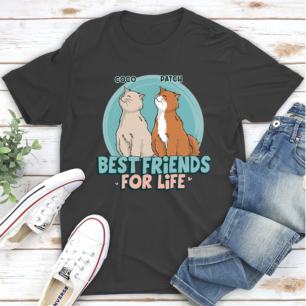 Customizable Unisex Best Friends Personalized T - shirt for Pet Lovers