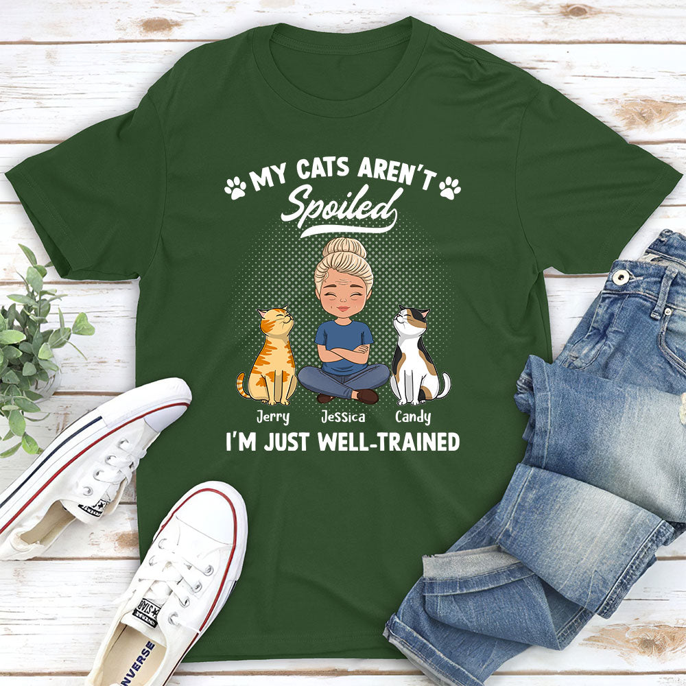 Spoiled Cat - Customizable Unisex Personalized T - shirt for Pet Lovers