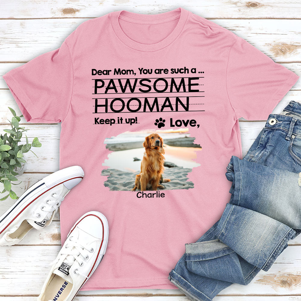 Personalized Custom Unisex T-shirt - Heartfelt Letter to Mom and Dad