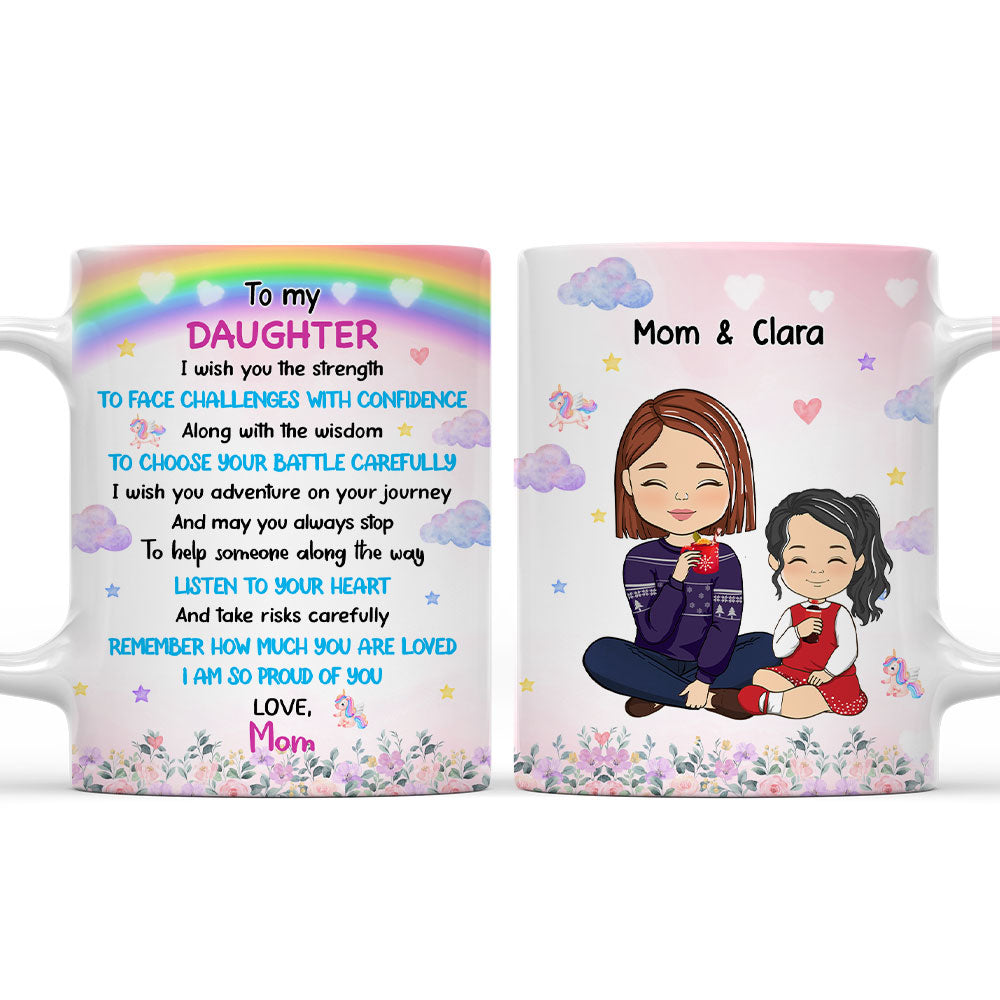 Personalized 'I Wish You' Custom Coffee Mug - Ideal Gift for Loved Ones