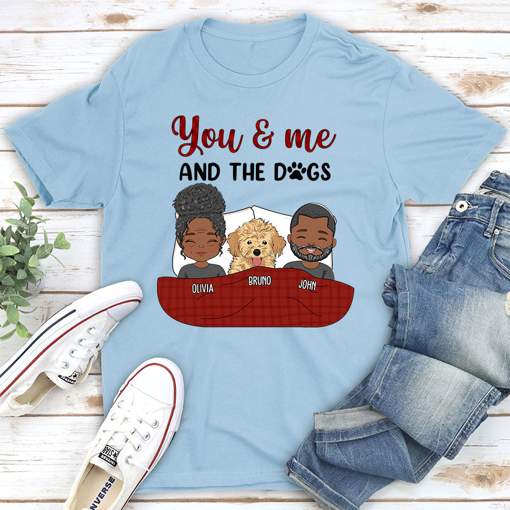 You And Me - Personalized Custom Unisex Pet Lover T-shirt