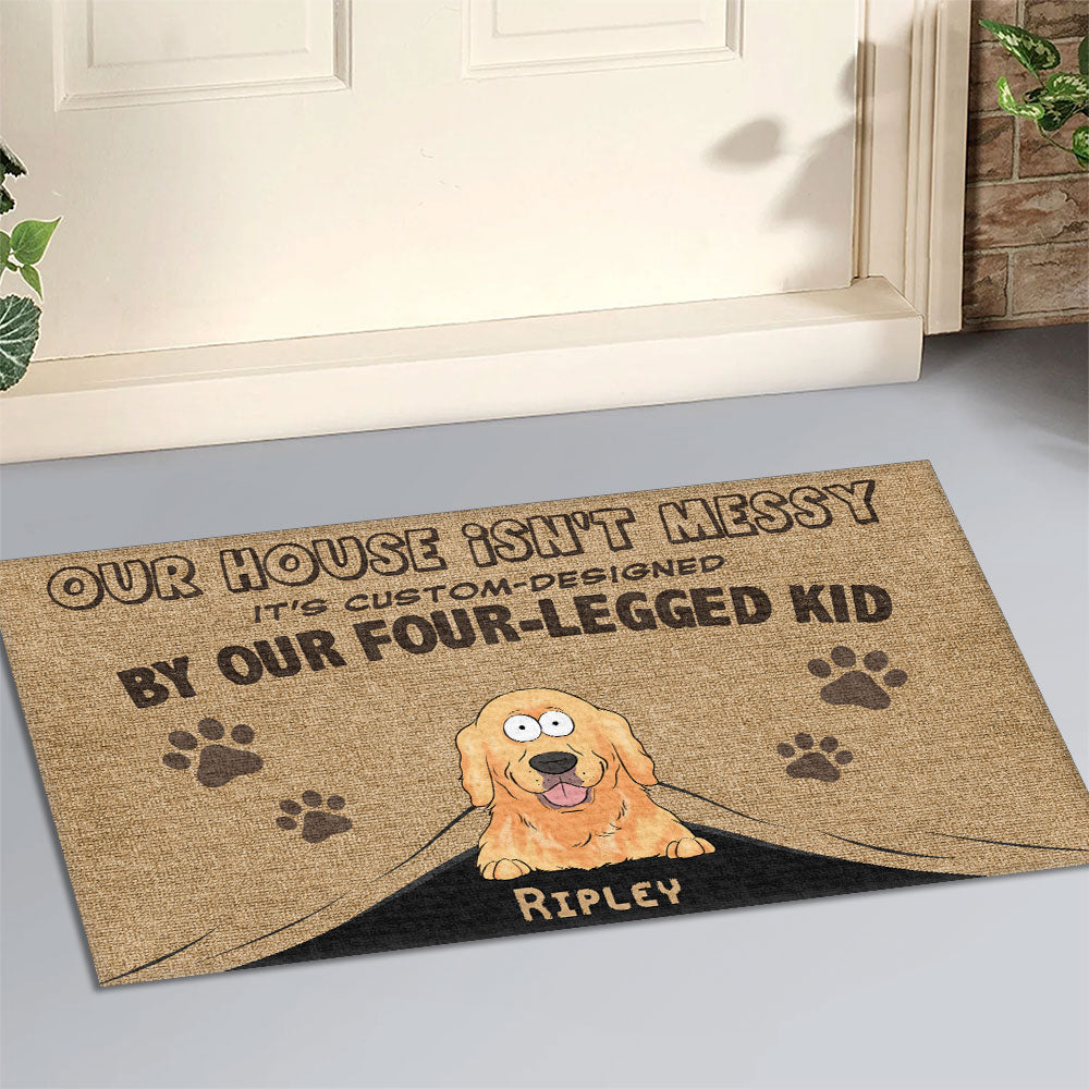 Personalized Pet - Themed Custom Doormat: A Warm Welcome for Pet Lovers