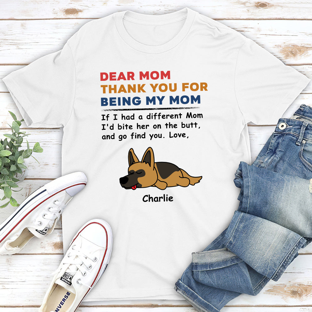 Bite The Butt - Customizable Unisex Pet Lover's T-shirt
