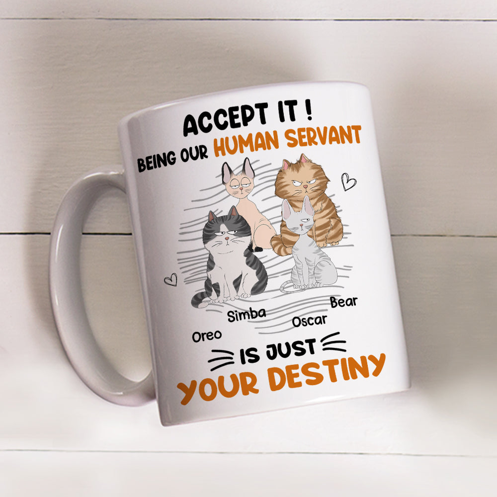 Accept It - Exquisite Personalized Custom Coffee Mug for Pet Lovers