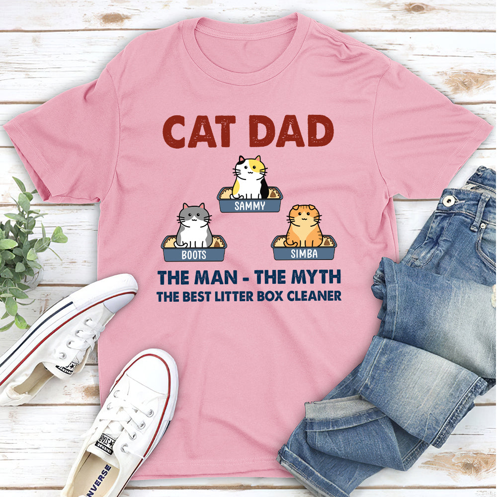 Top-Rated Litter Box Cleaner Personalized Unisex T-Shirt for Pet Lovers