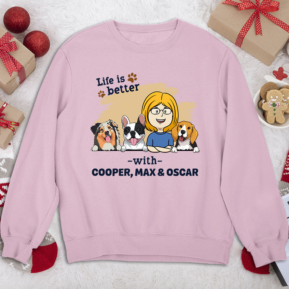 Personalized Custom Dog-themed Sweatshirt - Ideal Gift for Pet Lovers