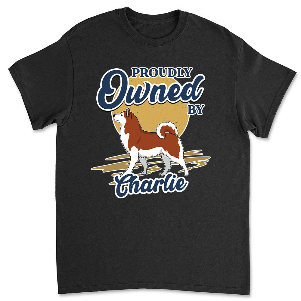 Personalized Unisex Pet Lover's T-shirt - A Proud Ownership