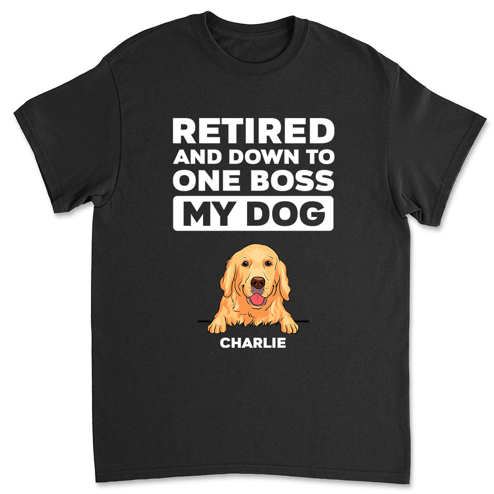 Exclusive Personalized Unisex T-shirt for Retired Pet Lovers