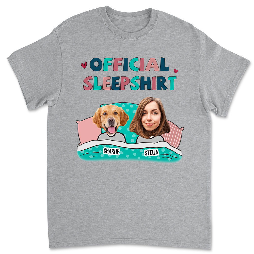 Personalized Unisex Sleepshirt with Custom Photo - Ideal Gift