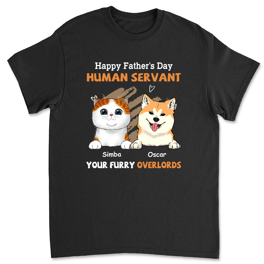 Personalized 'To My Servant' Premium T-shirt for Pet Lovers