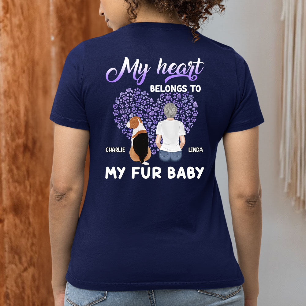 My Fur Babies - Customizable Personalized Women's T-shirts for Pet Lovers