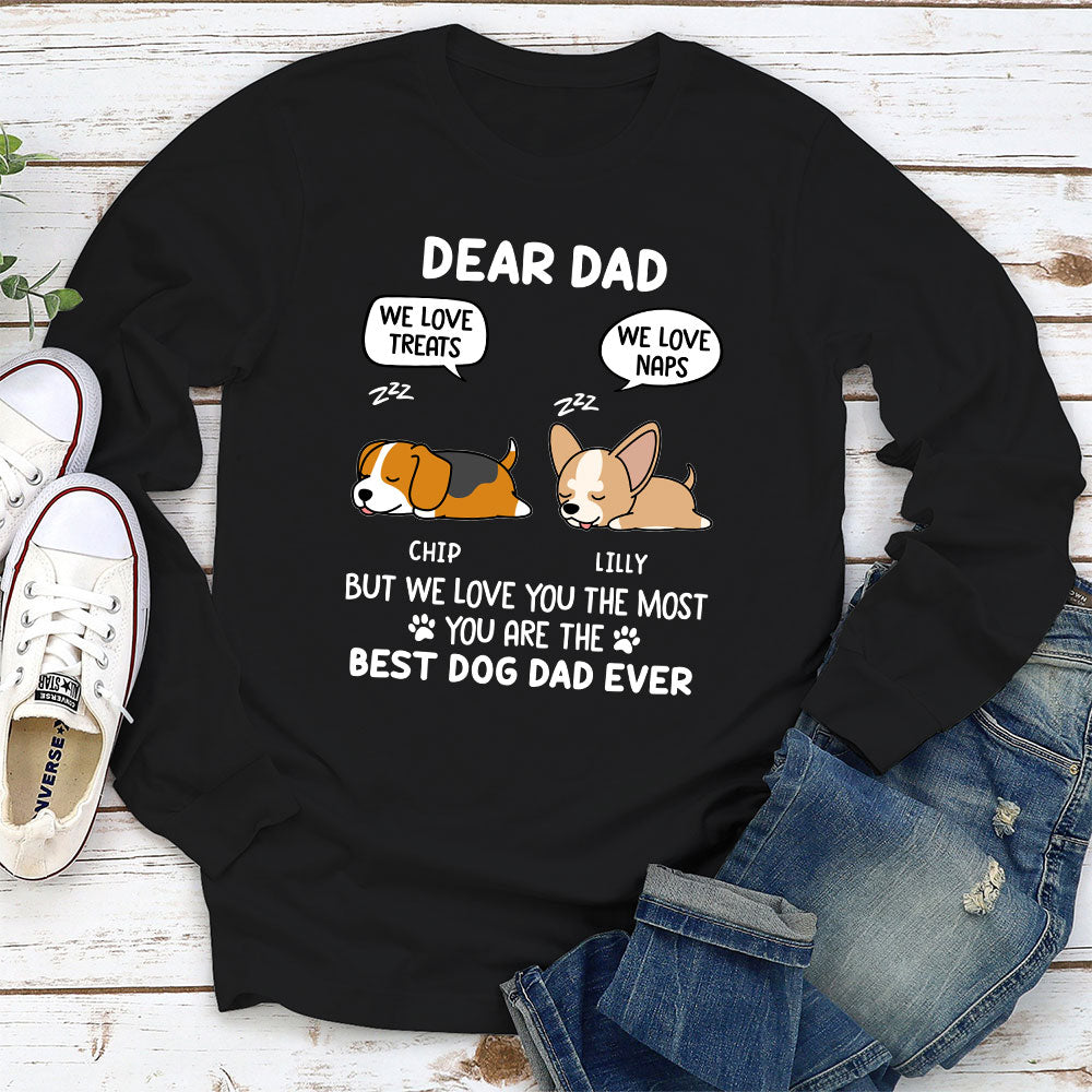 You're the Best to Me - Customizable Personalized Long Sleeve T - shirt for Pet Lovers