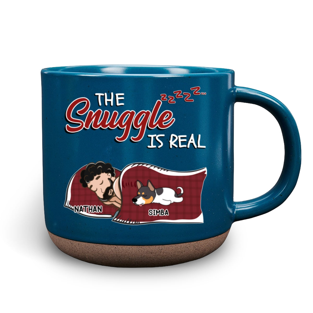 The Cozy Cuddle - Personalized Custom Ceramic Mug for Every Beverage