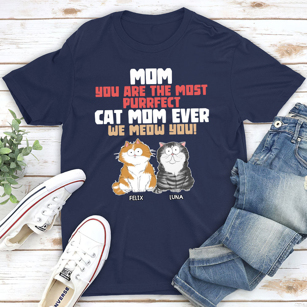 Purrfect Personalized Unisex Custom T-shirt for Pet Lovers