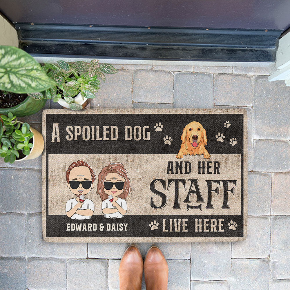 Personalized Custom Pet Doormat for Pet Lovers