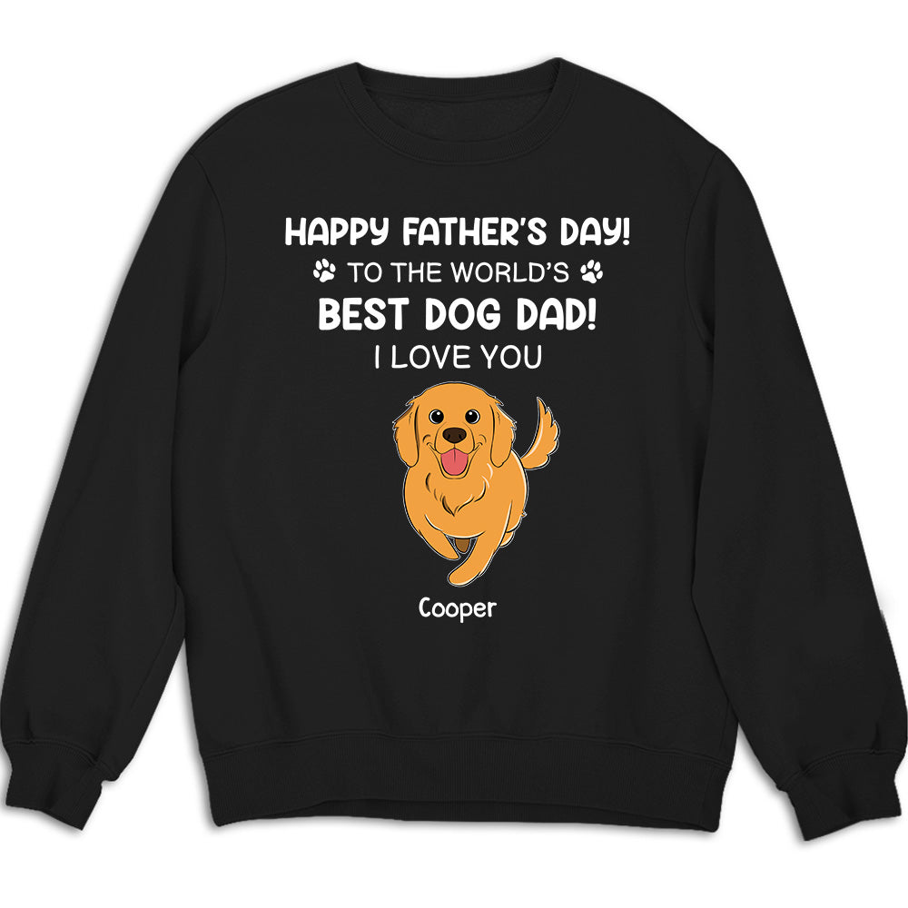 Top-Rated Personalized Custom Sweatshirt for the Best Dog Dads