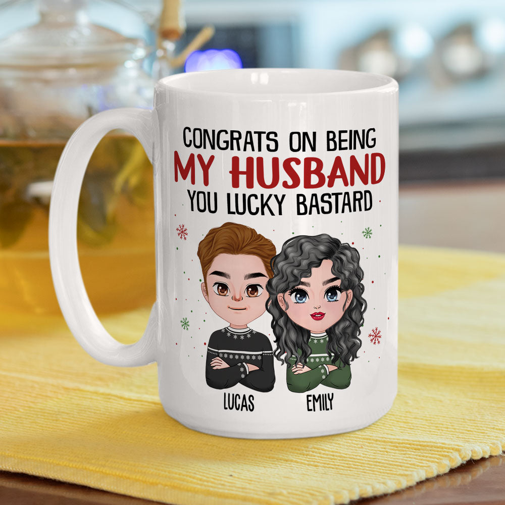 Personalized Custom 'Being My Husband' Coffee Mug - Ideal Gift for Pet Lovers