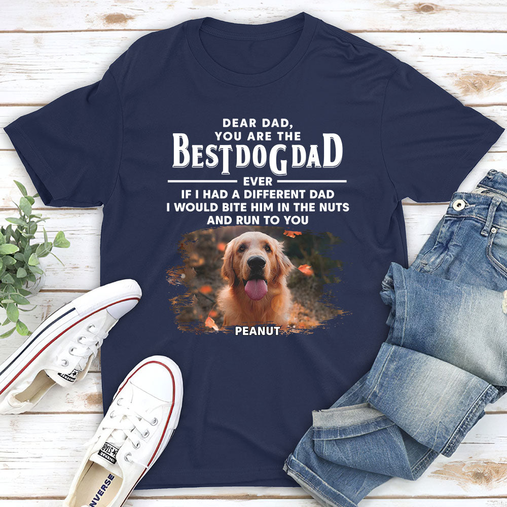 Personalized Custom Unisex Dog Running To You Photo T-shirt - Ideal Gift for Pet Lovers