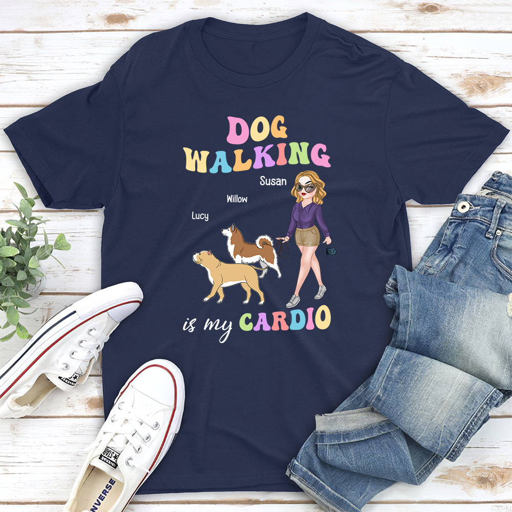 My Cardio - Personalized Custom Unisex Pet Lover's T-Shirt