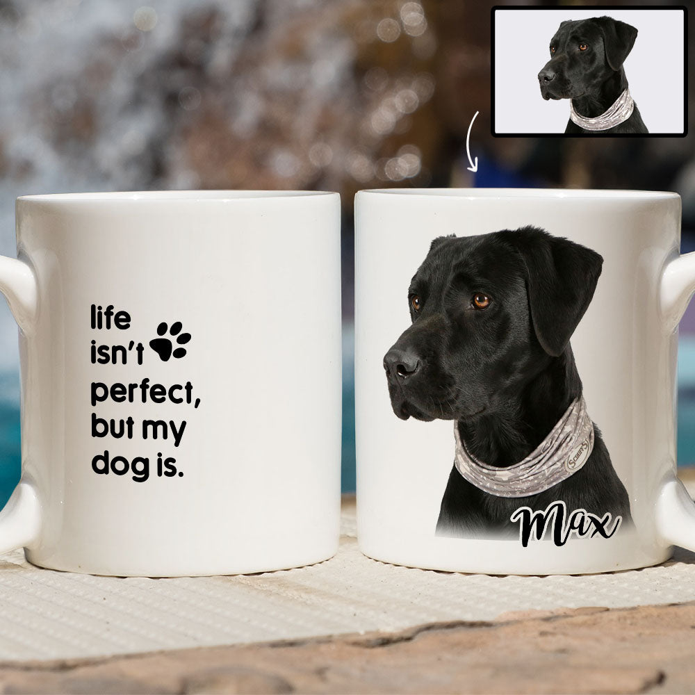 Personalized Custom Photo Coffee Mug - The Ideal Gift for Dog Lovers