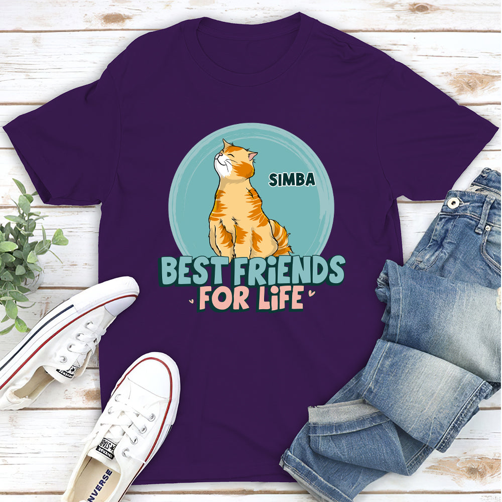 Customizable Unisex Best Friends Personalized T - shirt for Pet Lovers