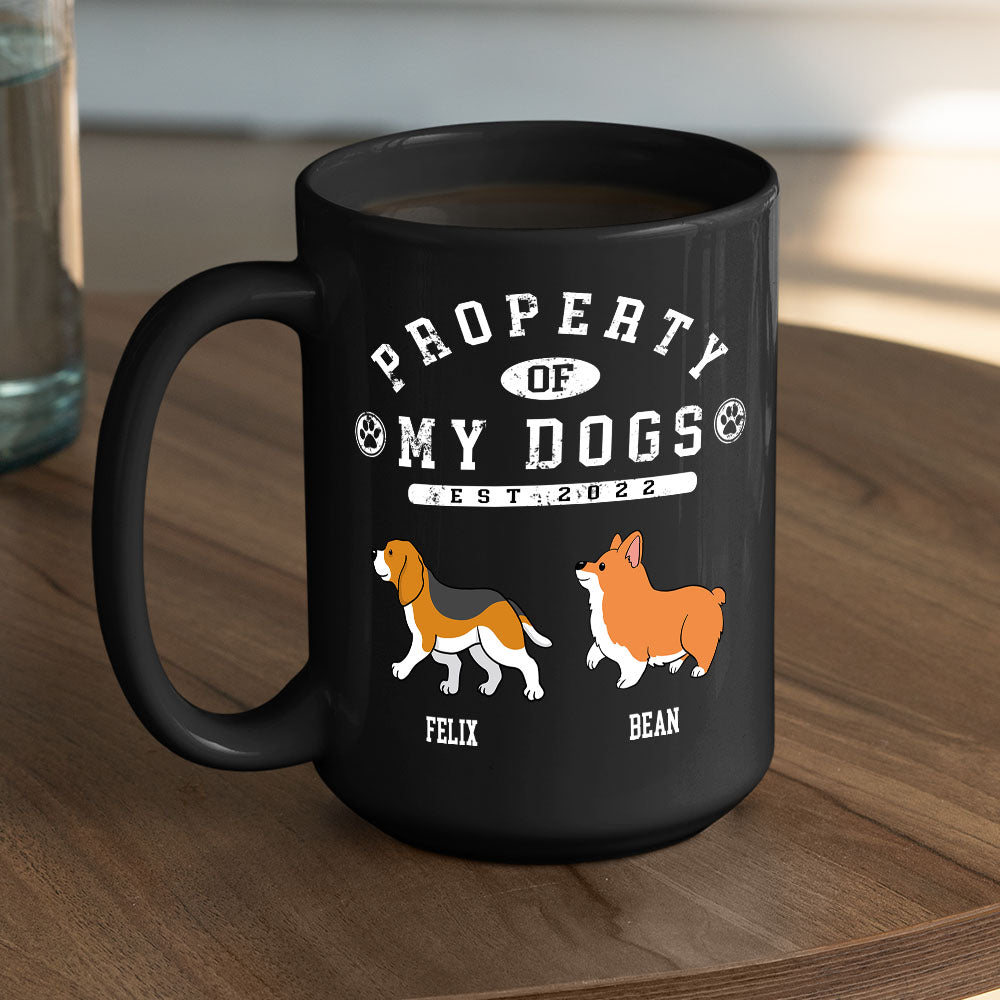 Customized Dog Lover's Personalized Coffee Mug