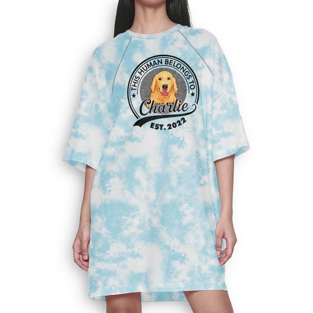 Personalized 3/4 Sleeve Light - Colored Human - Belonging Dress