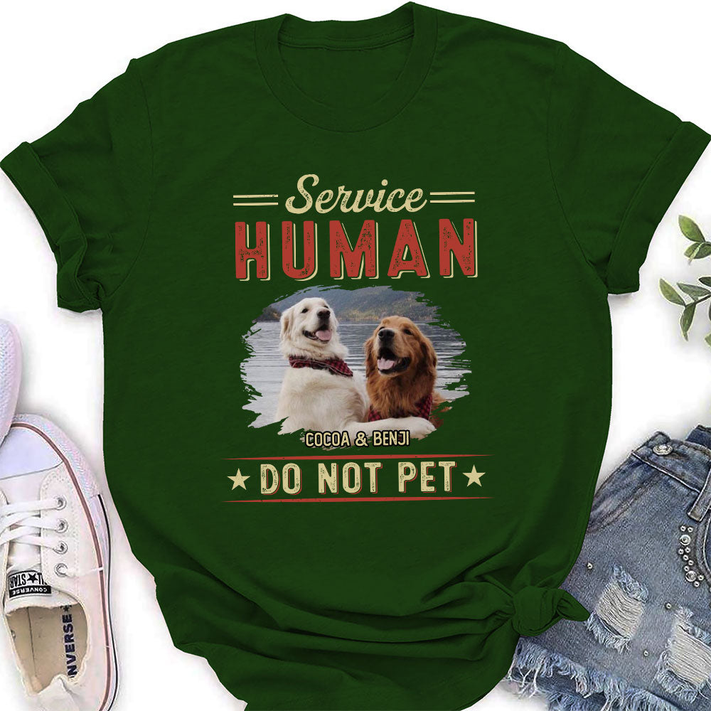 Personalized Vintage Dog - Themed Custom Women's T - shirt for Pet Lovers