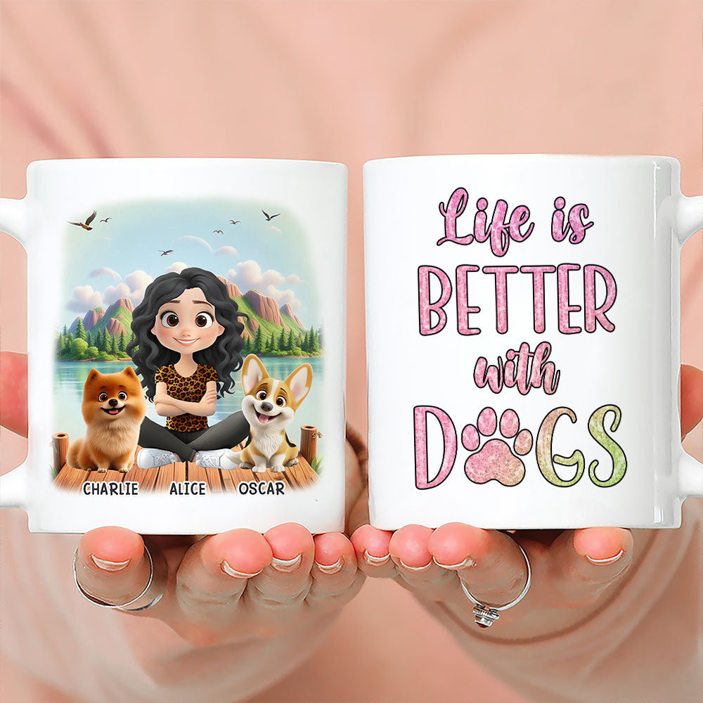 My Happy Place - Customizable Personalized Coffee Mug