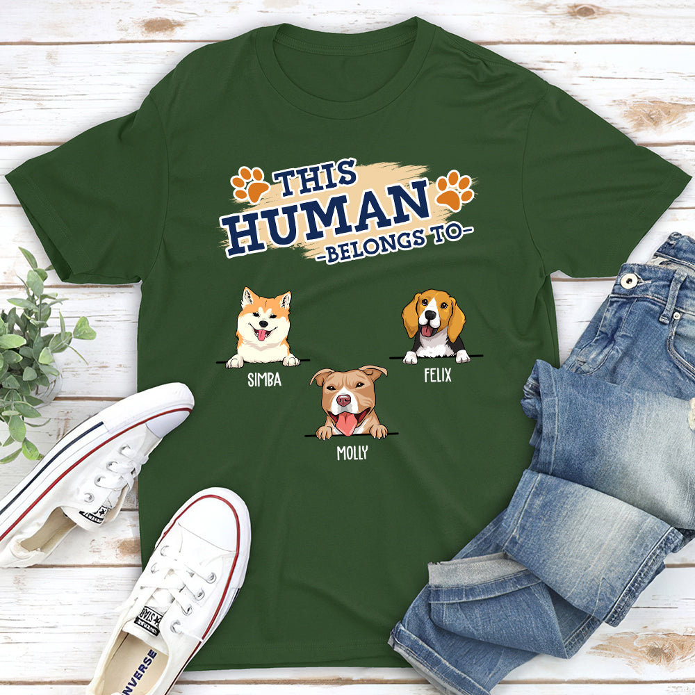 The Human 2 - Customizable Personalized Unisex Pet Lover T-shirt