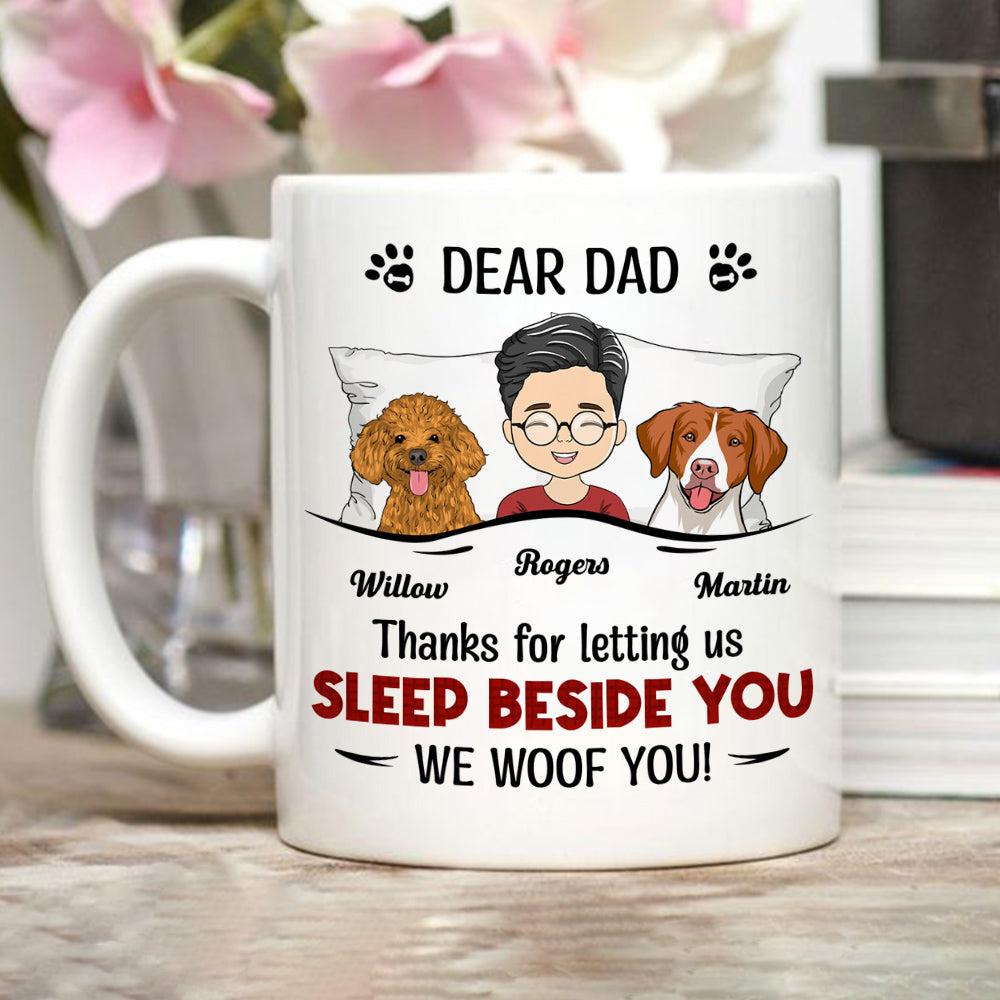 Personalized Sleep Beside You 3 Custom Coffee Mug - Ideal Gift for Loved Ones