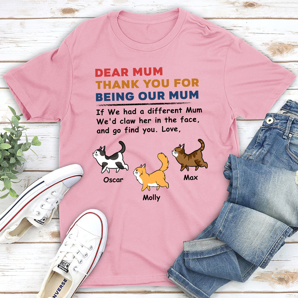 Claw The Face - Customizable Unisex Personalized Pet Lover T-shirt