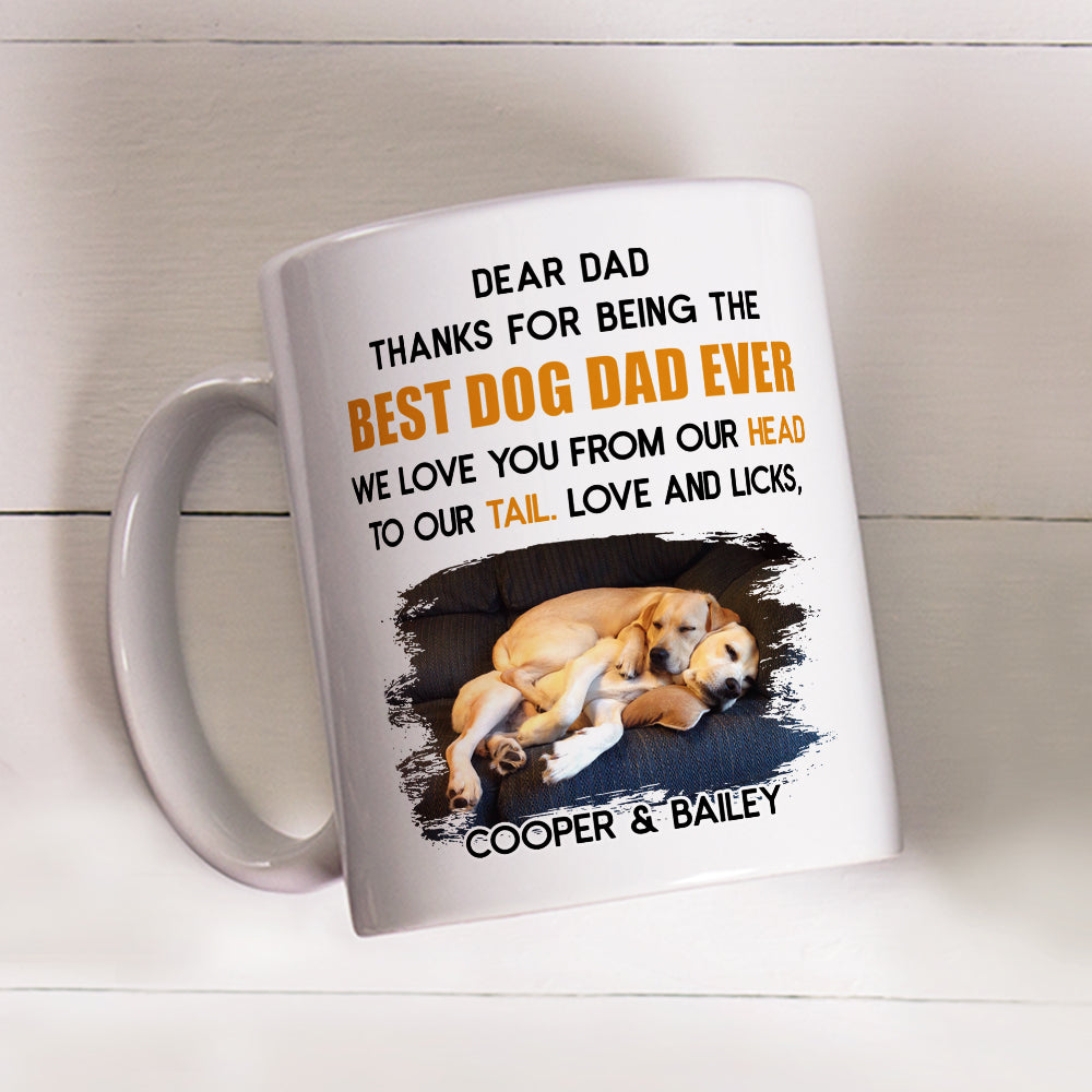 Head To Tail - Exclusively Personalized Custom Coffee Mug for Pet Lovers
