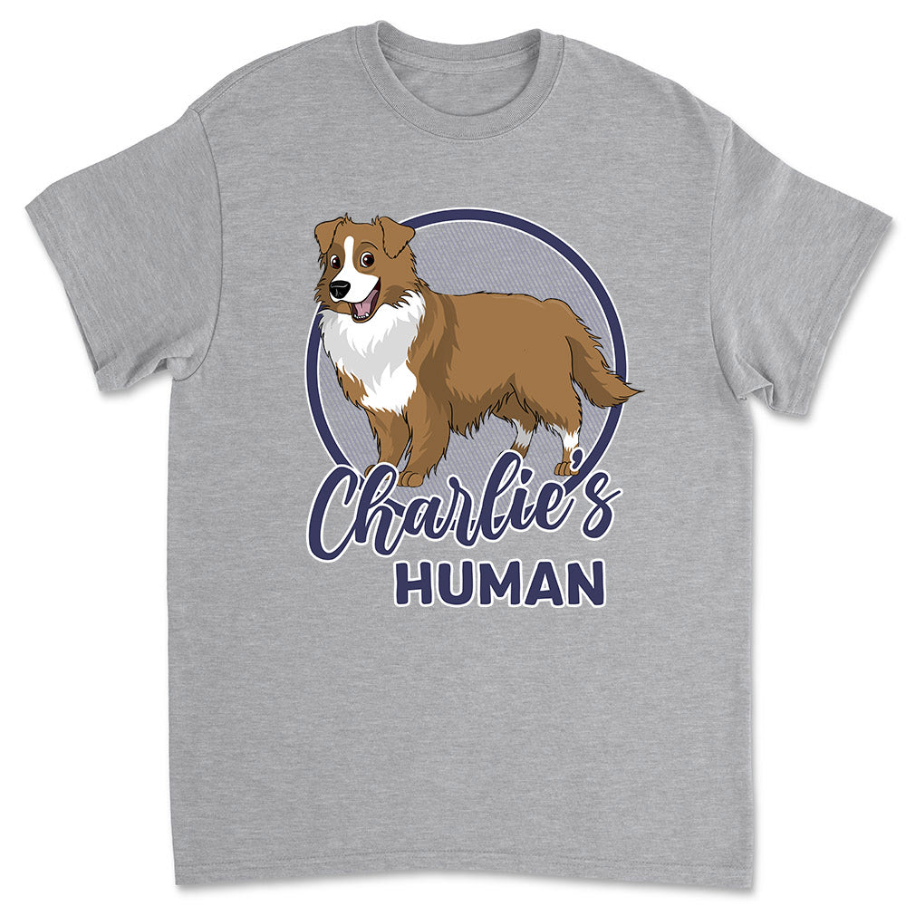 Personalized Dog - Human Circle Unisex T - shirt: Ideal Gift for Pet Lovers