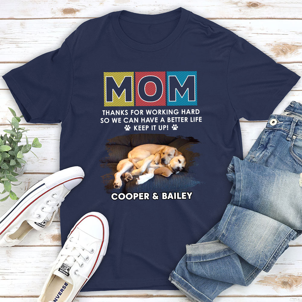 Keep It Up - Customizable Unisex Personalized T-shirt for Pet Lovers