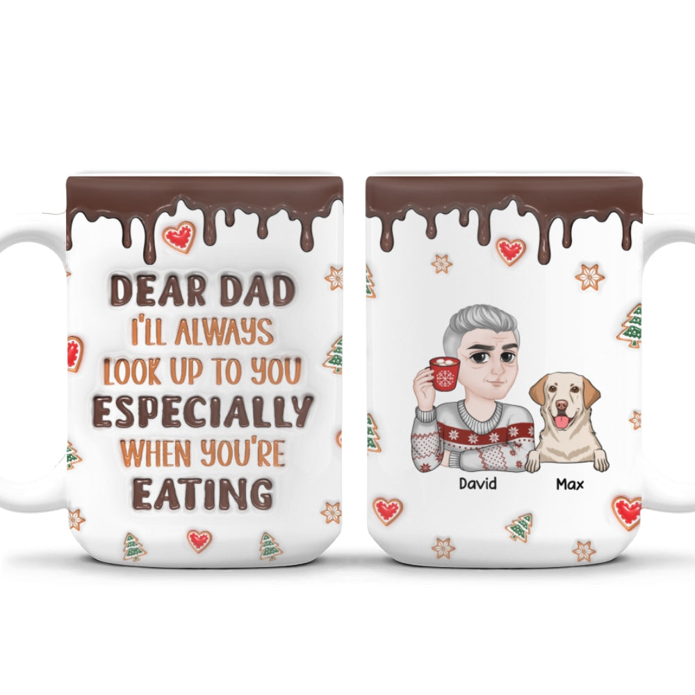 Personalized 3D Inflated Effect Custom Mug - A Heartfelt Daily Companion
