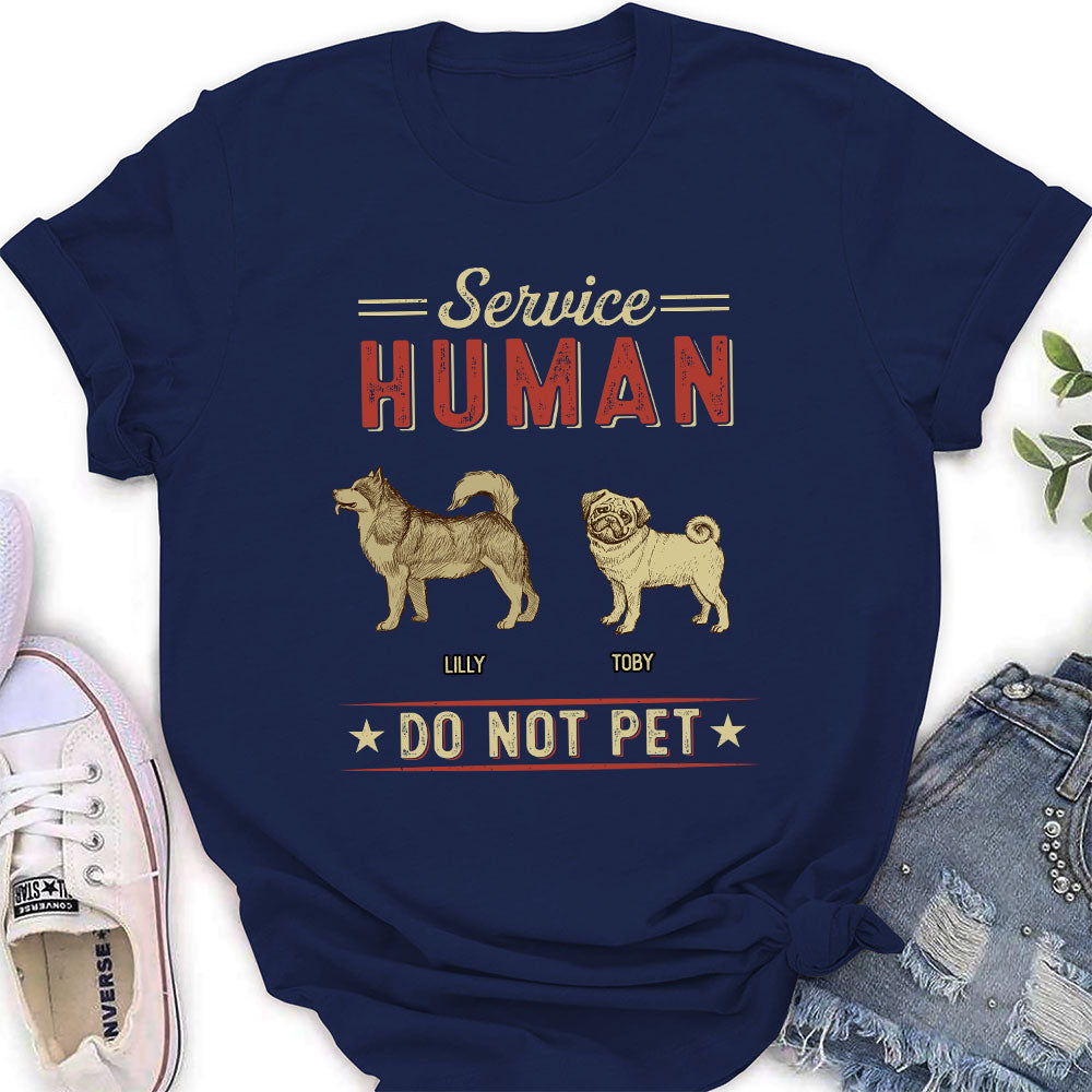 Personalized Vintage Dog - Themed Custom Women's T - shirt for Pet Lovers